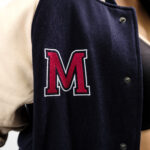 Maties Baseball Jacket Navy - Image 5